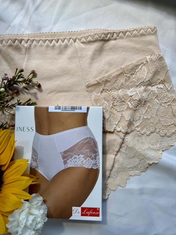 530 Iness Kalhotky s vysokým sedem De lafense - béžové