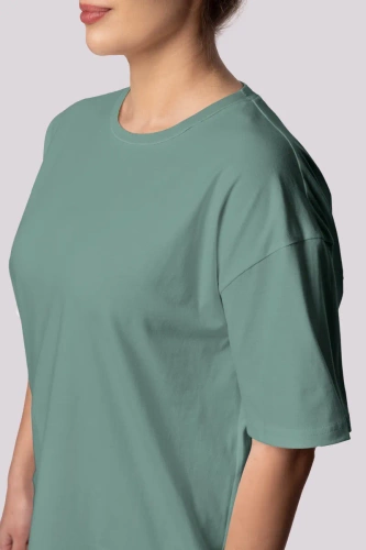 Bliss dámské pyžamo s krátkým rukávem Mona olivově zelená