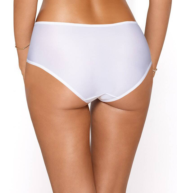 Cynthia Dámské kalhotky s vysokým pasem Paripari - bílé
