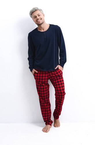 Sensis Louie Pánské pyžamo - tmavě modré