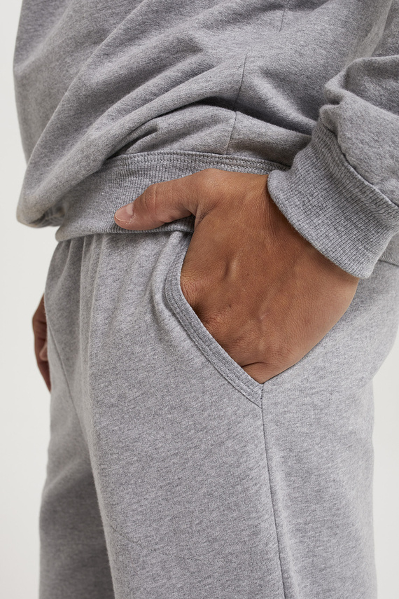 Souprava Leader Tracksuit dlouhá. rukáv, délka. kalhoty Italian Fashion - melange