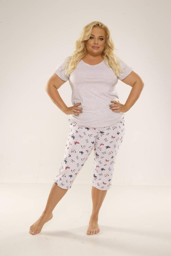 483 Mariposa Forex Dámské pyžamo - béžový melír