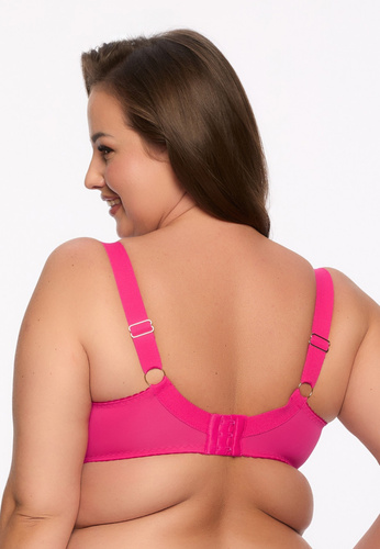 BSM 1134 Keto polovyztužená maxi podprsenka Gaia- fuchsiová