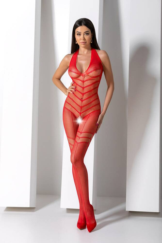 BS100 Bodystocking Passion red