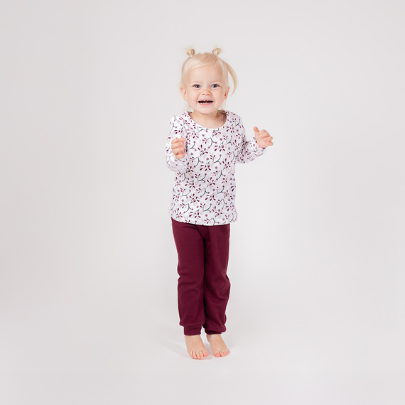 217036 Dívčí pyžamo Alisa Nicol - dlouhý rukáv, bavlna