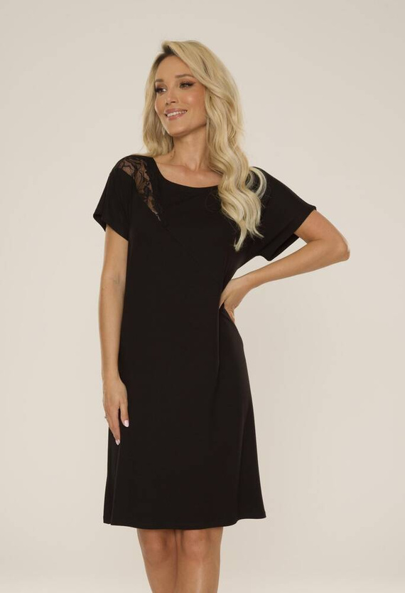 737 Velar Forex noční košile - černá