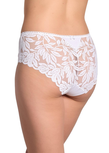 Dámské kalhotky Gabidar 222 bavlna krajka vyšší boky