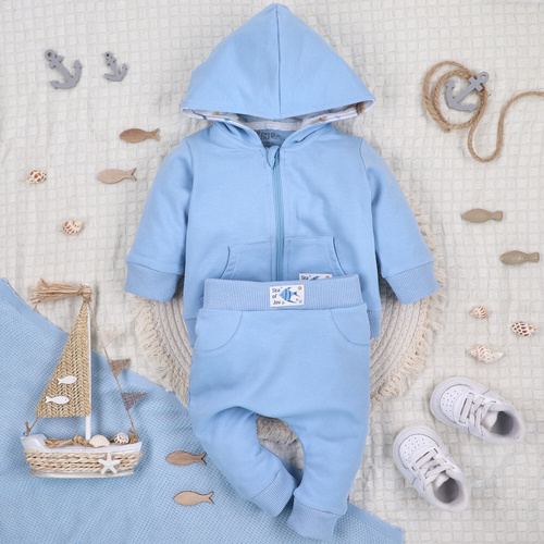 ABN-5457 Sea Of Joy Dětské tepláky Nini - organická bavlna, pohodlný pas