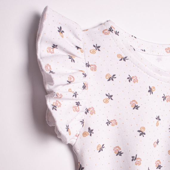 220037 Komplet pro dívku: tričko + šortky Nicol, bavlna, letní komplet