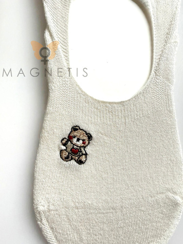 Magnetis YN-251132 – dámské balerínové ponožky z viskózy se silikonem