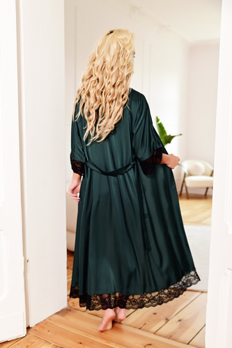 Sumatra Dámský župan Kalimo - zelený