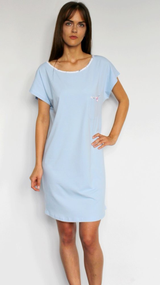 433 Maribell Forex noční košile - modrá