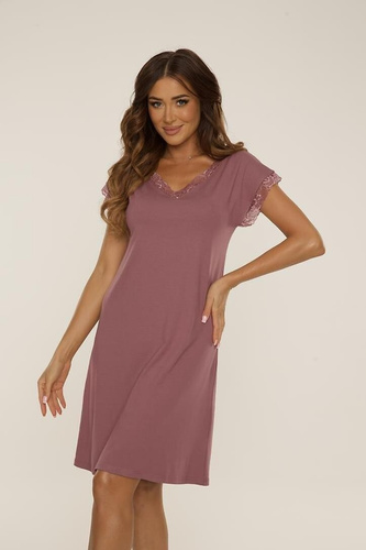 816 Lísková noční košile De Lafense - bobulová