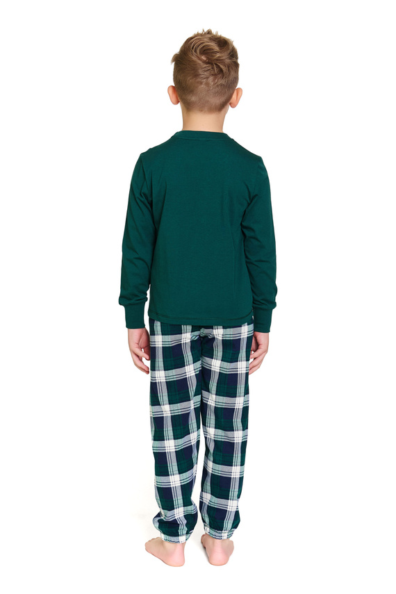 Doctor Nap 7342 - Dětské unisex pyžamo "The Remix" | Rodinná kolekce, polská výroba - tmavě modré