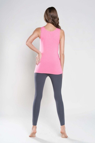 Dámské tričko Ewelina se širokým páskem Italská móda - růžová