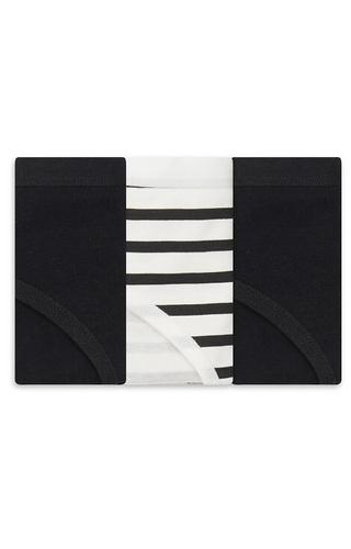 36508-K084 Henderson Dámské černé bavlněné bikiny 3-pack