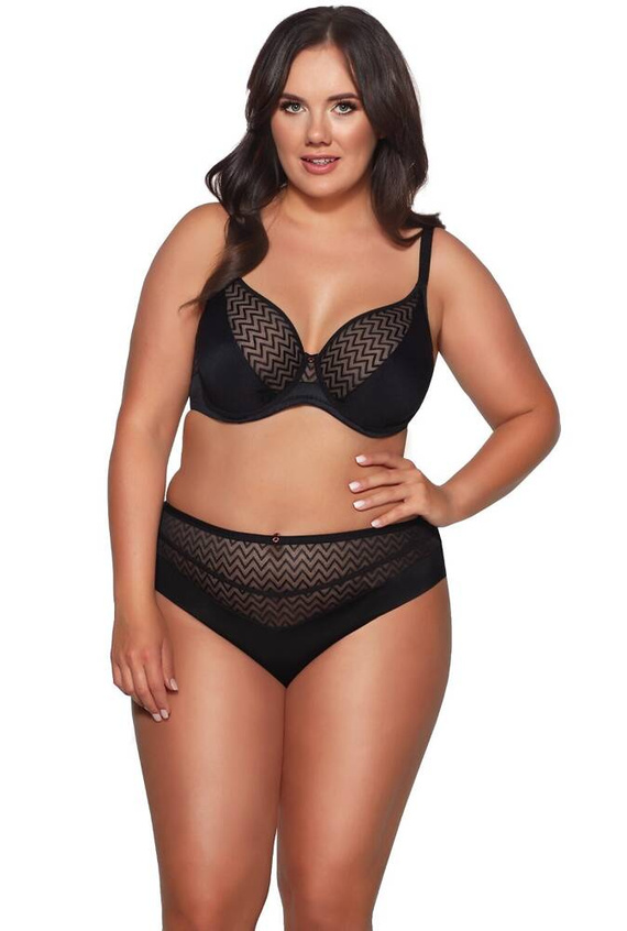 2103 Měkká maxi podprsenka Ava černá