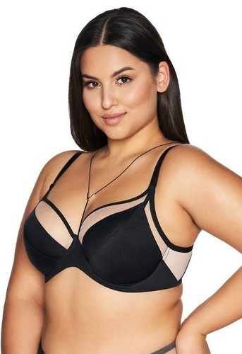 2136 Měkká podprsenka Ava - černá