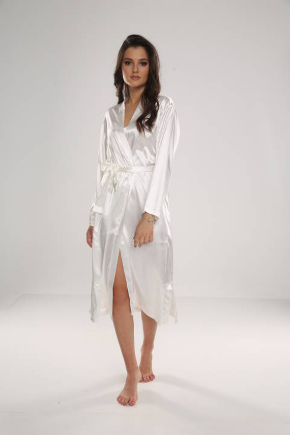 798 Klasický dámský župan Forex - perleťový