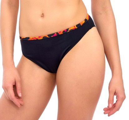 Sofia Černý spodní díl plavek - nízký, klasický střih, ideální na opalování