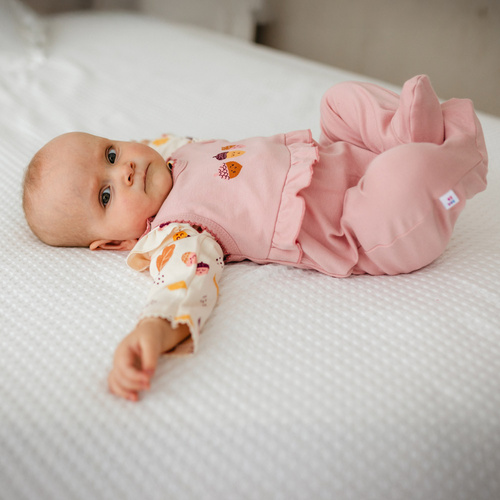 Dětský spací pytel Fluffy Tails Eevi - růžový, bavlna