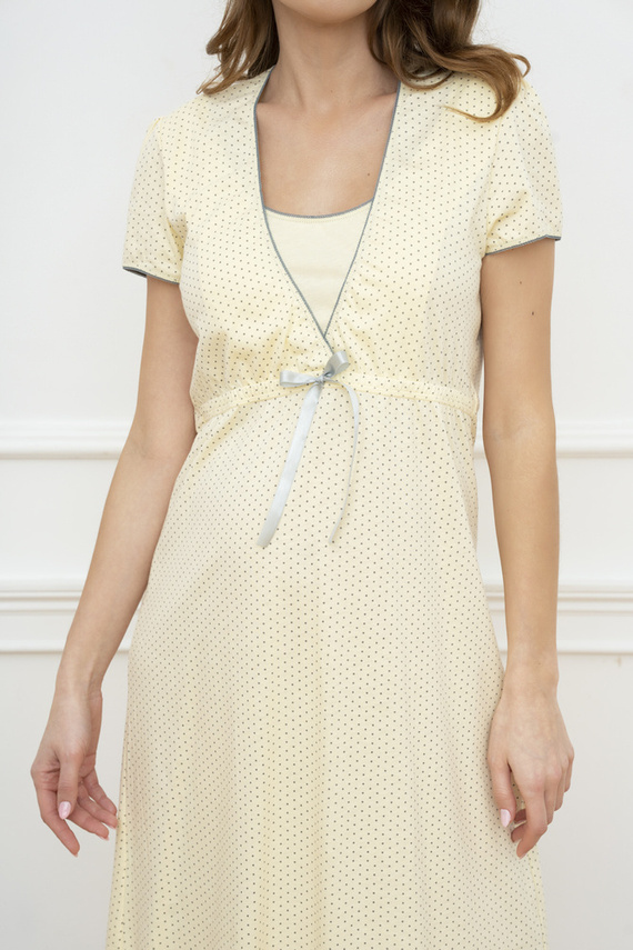 Noční košile Felicita Italian Fashion - žlutá