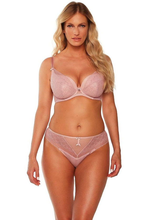 BS 1236 Debora Full Cup Stiff Bra by Gaia - růžová