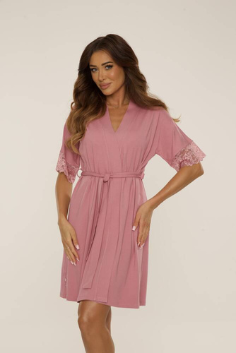 643 Noela Dámský župan De Lafense - špinavě růžový