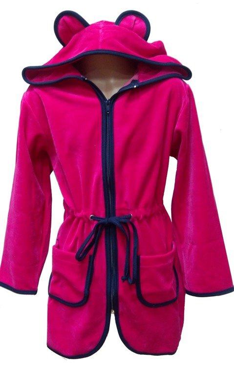 374 / 375 Desiree Dětský župan - malinový