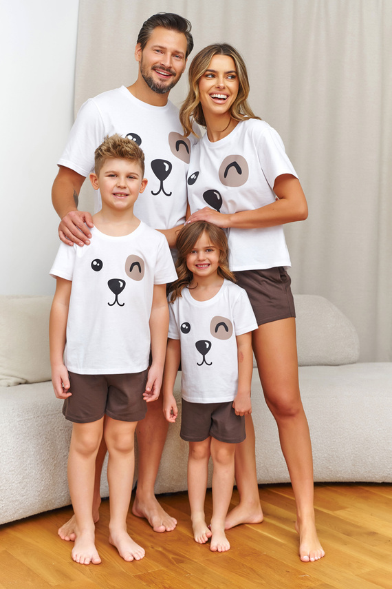 Doctor Nap 7410 pánské pyžamo 100% bavlna s kraťasy