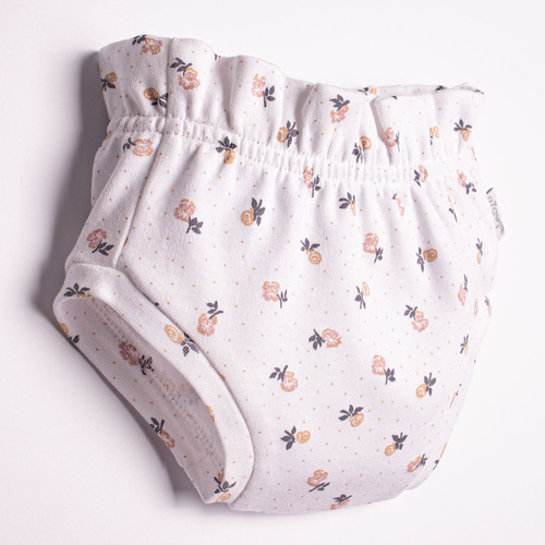 Bloomersy Nicol 220087 2-pack pro dítě, bavlna Oeko-Tex, růžové květiny