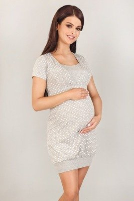 1692 Noční košile Lupoline - šedá