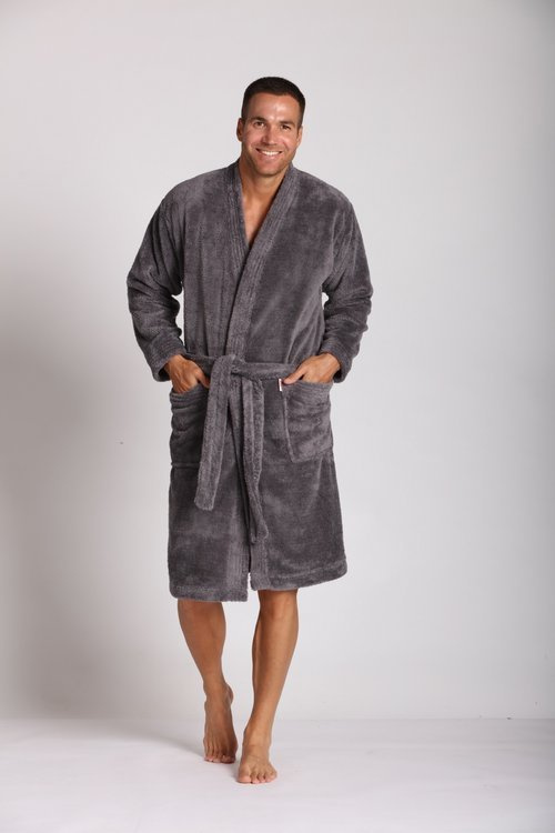 391 Pánský župan Hugo De lafense - šedý