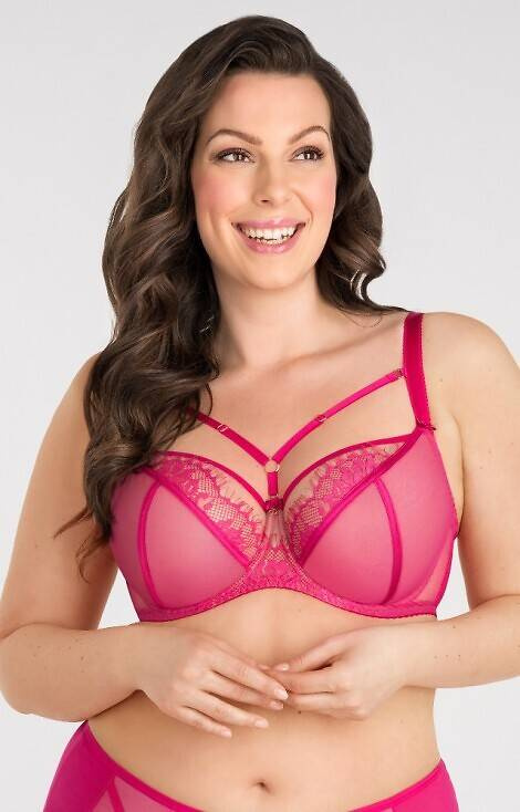 K 496 Paradise soft bra Gorsenia - amarant