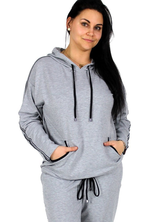 459 Nice Forex dámská tepláková souprava - světlý melír