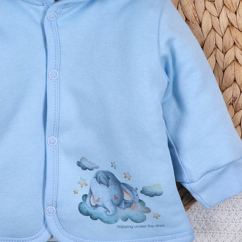 ABN-5616 Dětská bunda Little Dreamers Nini z organické bavlny - organická, bezpečná, teplá