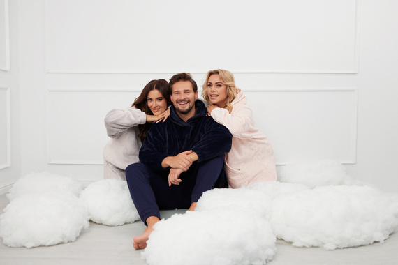 Runa Dámská halenka s kapucí Italian Fashion - růžová