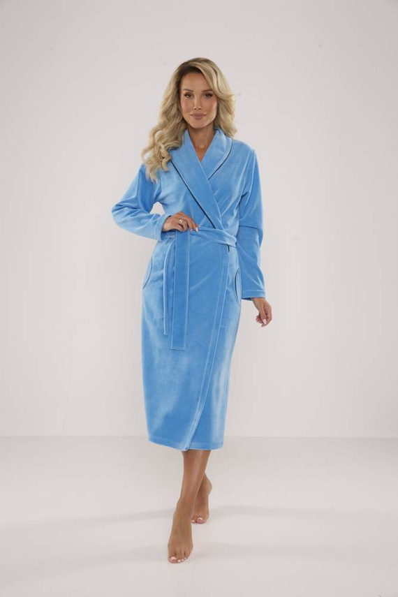 389 / 390 Lydie Dámský župan Forex - modrý