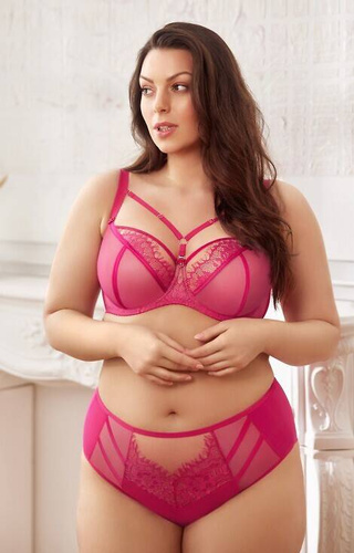 K 496 Paradise soft bra Gorsenia - amarant