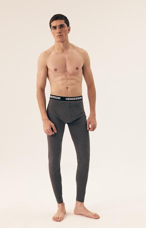 43010 Move 13 Henderson Move šedé pánské kalhoty - bavlna, strečové