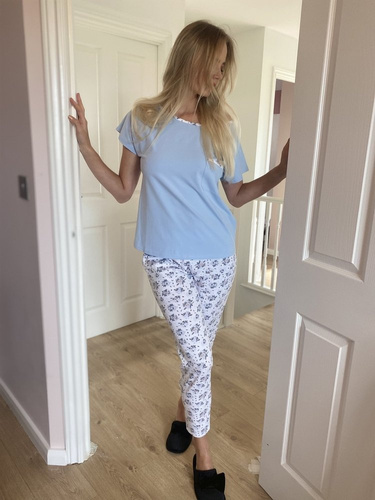 434 Maribell Forex Dámské pyžamo - modré