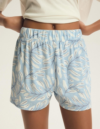 Pánská pyžama 44485 Estes Henderson – Bavlněná, s krátkým rukávem, květinový výšivka