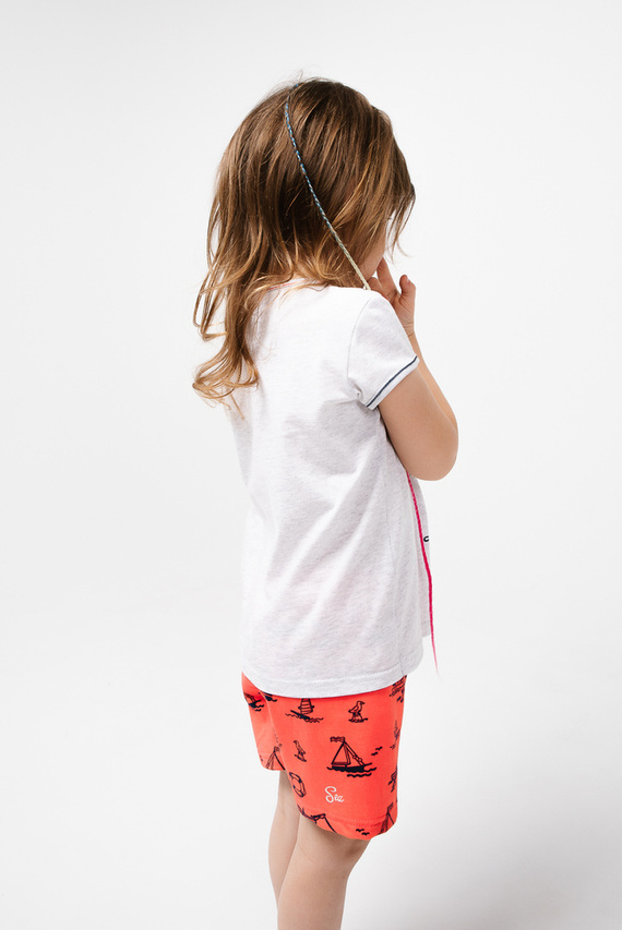 Marina Dívčí pyžamo Italian Fashion - světlý melír