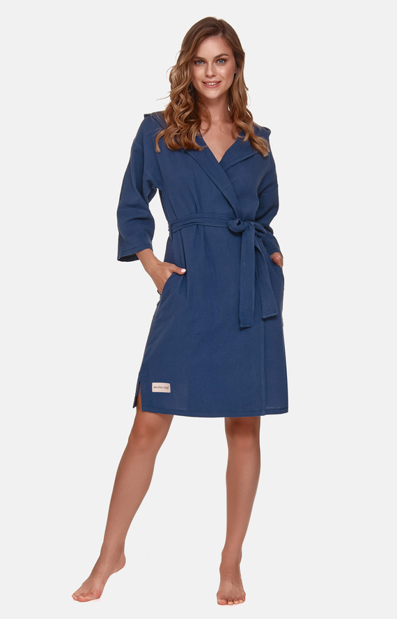 9904 Dámský župan Doctor Nap - cosmos, mušelín