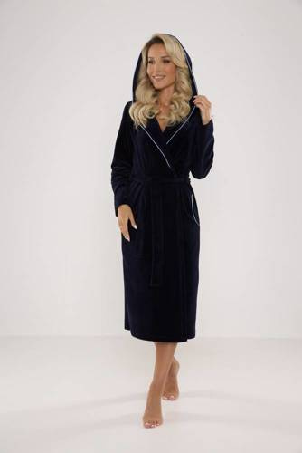 664 Dámský župan Lydie Forex - tmavě modrý