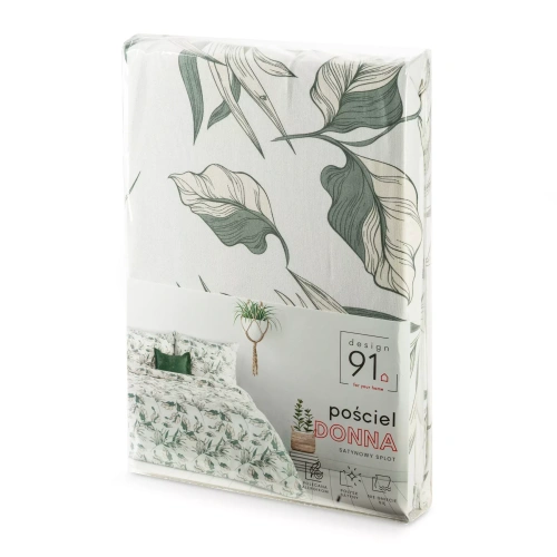 Povlečení Donna Design 91 květinové oboustranné měkké na zip