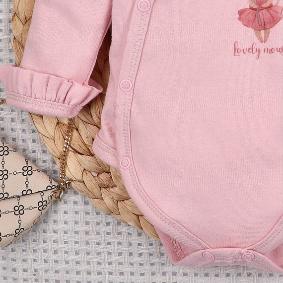 Body Nini Little Mouse 100% organická bavlna, vyrobeno v Polsku