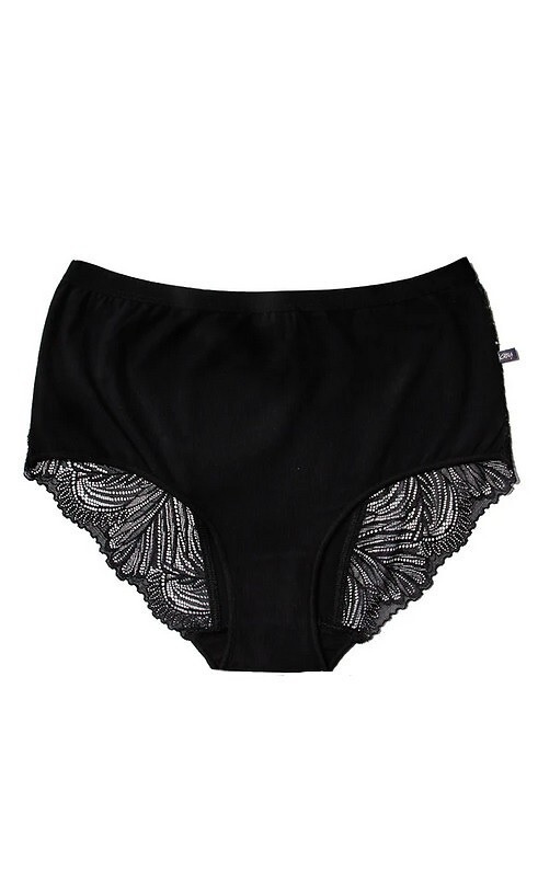 Dámské kalhotky LPF 112 Key maxi bikini z bavlny – pohodlné balení 2 ks