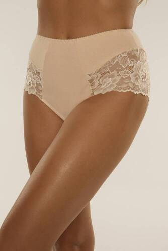 530 Iness Kalhotky s vysokým sedem De lafense - béžové