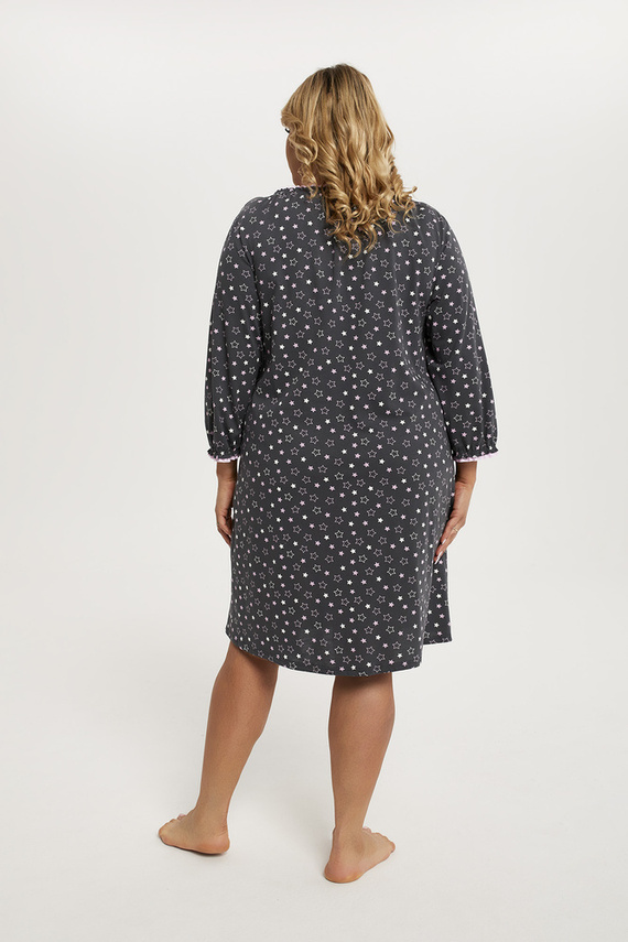 Noční košile Antilia s 3/4 rukávy Italian Fashion - potisk